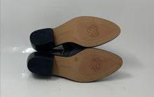 Load image into Gallery viewer, Vince Camuto Womens Raina Black Leather Block Heel Ankle Booties Size 6.5M
