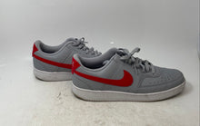 Load image into Gallery viewer, Nike Mens Court Vision Low Next Nature DH2987-004 Gray Red Sneakers Shoes Sz 13
