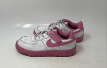 Load image into Gallery viewer, Nike Girls Air Force 1 Low EasyOn IB4412-100 White Pink Sneakers Shoes Size 3Y
