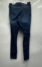 Load image into Gallery viewer, Old Navy Womens Blue Denim Mid-Rise Rockstar Super Skinny Leg Jeans Size 10 Long

