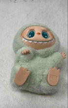 Load image into Gallery viewer, Replica Pop Mart Green Labubu The Monsters Have A Seat Dada Keychain Plush Toy
