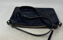 Load image into Gallery viewer, Tre Vero Womens Black Leather Single Strap Pockets Zip Top Lined Crossbody Bag
