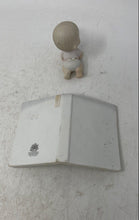 Load image into Gallery viewer, Precious Moments Footprints In The Sand Book Baby Porcelain Figurine Collectible
