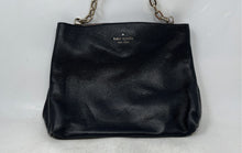 Load image into Gallery viewer, Kate Spade New York Womens Black Pebbled Leather Inner Pockets Shoulder Bag

