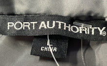 Load image into Gallery viewer, Port Authority Mens Gray Sleeveless Front Pocket Full-Zip Puffer Vest Size Large
