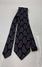 Load image into Gallery viewer, Giorgio Armani Mens Multicolor Printed Silk Adjustable Designer Tie
