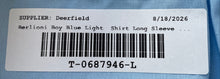 Load image into Gallery viewer, Berlioni Italy Boys Blue Long Sleeve Spread Collar Dress Shirt Size 14
