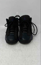 Load image into Gallery viewer, Nike Kids Air Jordan 13 Retro Black Purple Lace-Up Sneaker Shoes Size 12C
