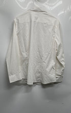 Load image into Gallery viewer, Chico's Womens White Long Sleeve Collared Double Pocket Button-Up Shirt Size 3

