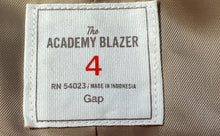 Load image into Gallery viewer, Gap Womens The Academy Light Pink Long Sleeve Pockets Two-Button Blazer 4 W/Tags
