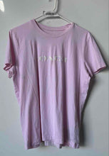 Load image into Gallery viewer, Coach Womens Pink Graphic Logo Short Sleeve Pullover T-Shirt Size Large

