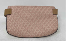 Load image into Gallery viewer, Michael Kors Womens Pink Beige Signature Print Belt Bag &amp; Fanny Pack
