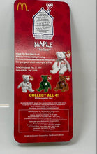 Load image into Gallery viewer, Vintage 1999 TY McDonald's Teenie Beanie Baby Maple The Bear In Original Package
