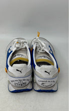 Load image into Gallery viewer, Puma Mens Future Rider 382176-01 White Blue Lace-Up Sneaker Shoes Size 9
