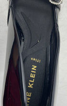 Load image into Gallery viewer, Anne Klein Womens Lexington Black Leather Slip-On Pump Heels Size 6.5M
