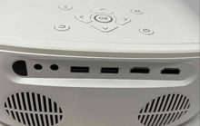 Load image into Gallery viewer, White Home Theater HDMI USB AV Built-In-Speakers LED Projector Not Tested
