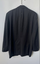 Load image into Gallery viewer, Lauren Ralph Lauren Mens Gray Wool Long Sleeve Two-Button Blazer Size 40L
