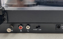 Load image into Gallery viewer, Crosley C6B-BK Black Belt Drive Bluetooth Turntable Record Player Not Tested
