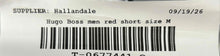Load image into Gallery viewer, Hugo Boss Mens Red Pockets Elastic Waist Pull-On Bermuda Shorts Size M

