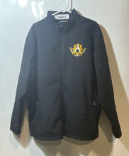 Load image into Gallery viewer, Port Authority Mens Black Long Sleeve Mock Neck Full-Zip Windbreaker Jacket 2XL

