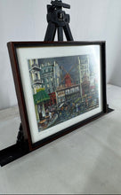 Load image into Gallery viewer, Wall Hanging Decorative Framed Paris Moulin Rouge Street Scene Art Print
