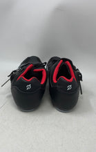 Load image into Gallery viewer, Peloton Mens Black Red 3 Bolt Adjustable Strap Cycling Shoes Size EUR 47
