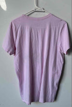 Load image into Gallery viewer, Coach Womens Pink Graphic Logo Short Sleeve Pullover T-Shirt Size Large

