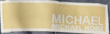 Load image into Gallery viewer, Michael Kors Mens Gray Cotton Long Sleeve Collared Dress Shirt Size 17
