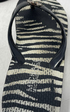 Load image into Gallery viewer, Michael Kors Womens Black White Zebra Print Slip-on Flip-Flop Sandals Size 6
