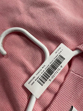 Load image into Gallery viewer, DKNY Womens Pink Short Sleeve Front Cargo Pocket Pullover Sweater Size Large

