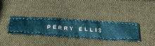 Load image into Gallery viewer, Perry Ellis Mens Sage Green Cotton Long Sleeve Casual Button-Up Shirt Size XL
