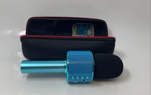 Load image into Gallery viewer, Bonaok Black Handheld Wireless Bluetooth Microphone Speaker With Case Not Tested
