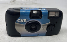 Load image into Gallery viewer, CVS Blue Black Power Flash 35mm Disposable Digital Camera Not Tested
