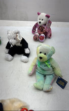 Load image into Gallery viewer, Lot Of 10 Pcs Assorted Ty Beanie Babies Bears And Animals Collectible Plush Toys
