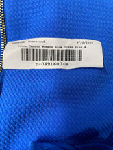 Load image into Gallery viewer, Vince Camuto Womens Blue Ruffle Sleeveless Round Neck Back Zip Mini Dress Size 4
