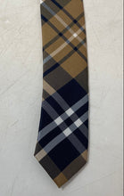 Load image into Gallery viewer, Vesuvio Napoli Mens Multicolor Plaid Adjustable Formal Pointed Tie One Size

