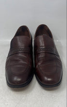Load image into Gallery viewer, Florsheim Mens Brown Leather Moc Toe Slip-On Loafer Shoes Size 11 D
