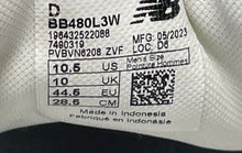 Load image into Gallery viewer, New Balance Mens 480 V3 BB480L3W White Leather Sneakers Shoes Size 10.5 D
