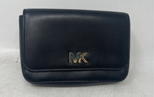 Load image into Gallery viewer, Michael Kors Womens Mott Black Leather Adjustable Strap Fanny Pack Bag
