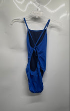 Load image into Gallery viewer, Speedo Womens Blue Sleeveless Endurance Swimwear One-Piece Swimsuit Size 30
