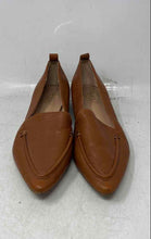 Load image into Gallery viewer, Franco Sarto Womens Cognac Brown Leather Slip-On Loafer Shoes Size 9 M
