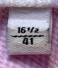 Load image into Gallery viewer, Bugatchi Mens Pink Long Sleeve Collared Button Front Dress Shirt Size 16.5
