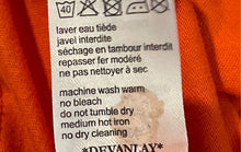 Load image into Gallery viewer, Lacoste Mens Orange Cotton Short Sleeve Henley Neck Pullover T-Shirt Size 5
