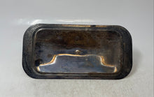 Load image into Gallery viewer, Silver-Tone Rectangle Lid With Ornate Style Decorative Center Handle
