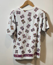 Load image into Gallery viewer, Authentic Moschino Kids White Multicolor Teddy Bear Print T-Shirt Size 14
