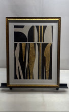 Load image into Gallery viewer, August Living Framed Under Glass Black And Gold Color Artwork Framed Print
