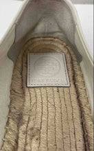 Load image into Gallery viewer, Authentic Tory Burch Womens Color-Block White Black Espadrille Flats Size 8.5M
