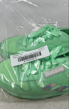 Load image into Gallery viewer, Reebok Kids Classic Leather Green Silver Low Top Lace-Up Sneaker Shoes Size 6.5
