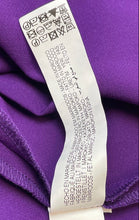 Load image into Gallery viewer, Zara Womens Purple 3/4 Sleeve Pleated Double-Breasted Blazer Dress Size XS
