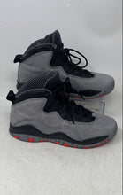 Load image into Gallery viewer, Nike Boys Air Jordan 10 Retro 310806-023 Gray Black Basketball Shoes Size 5Y

